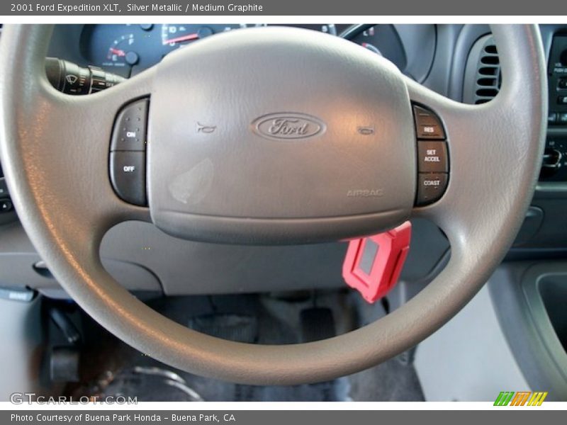 Silver Metallic / Medium Graphite 2001 Ford Expedition XLT