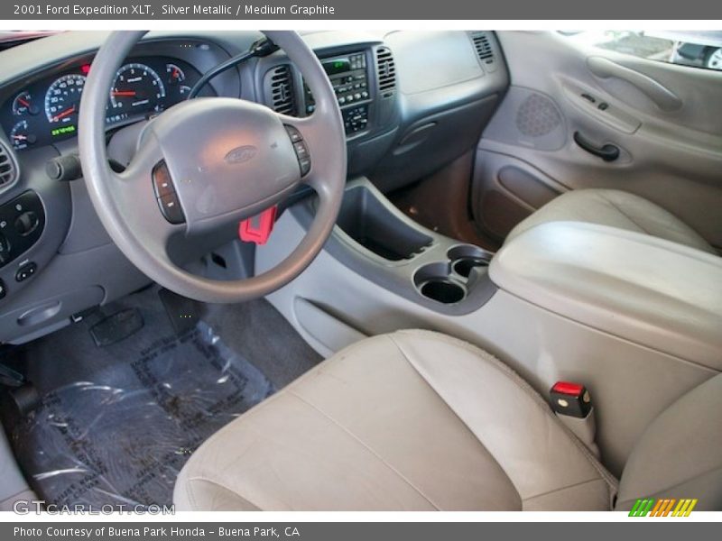 Medium Graphite Interior - 2001 Expedition XLT 