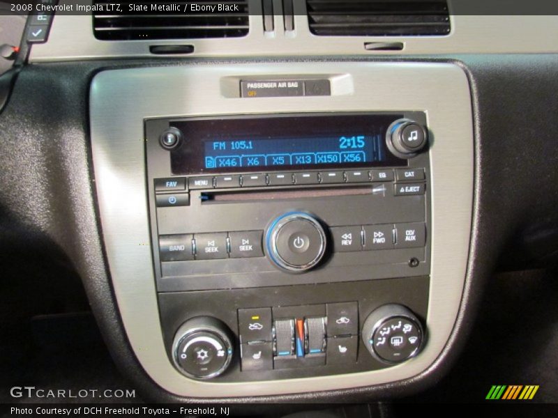 Slate Metallic / Ebony Black 2008 Chevrolet Impala LTZ