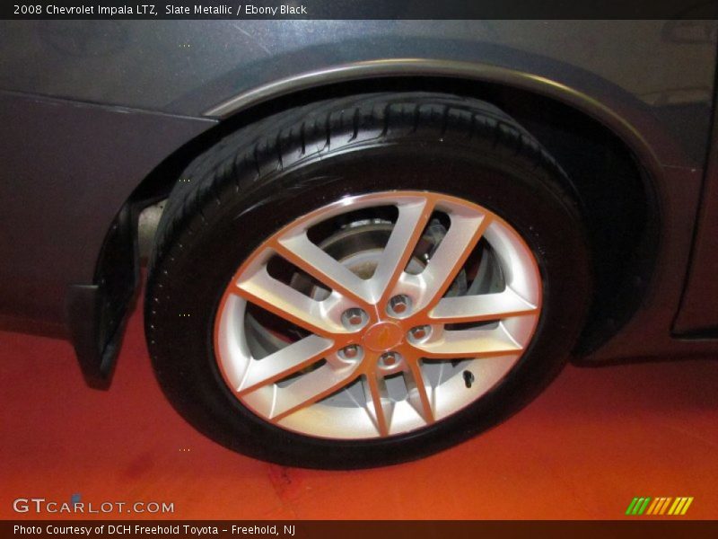 Slate Metallic / Ebony Black 2008 Chevrolet Impala LTZ