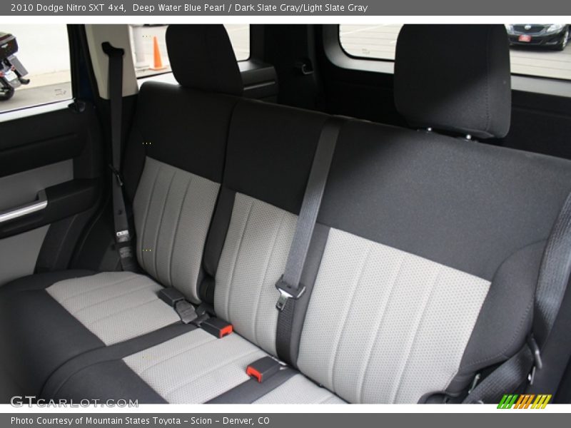 Deep Water Blue Pearl / Dark Slate Gray/Light Slate Gray 2010 Dodge Nitro SXT 4x4