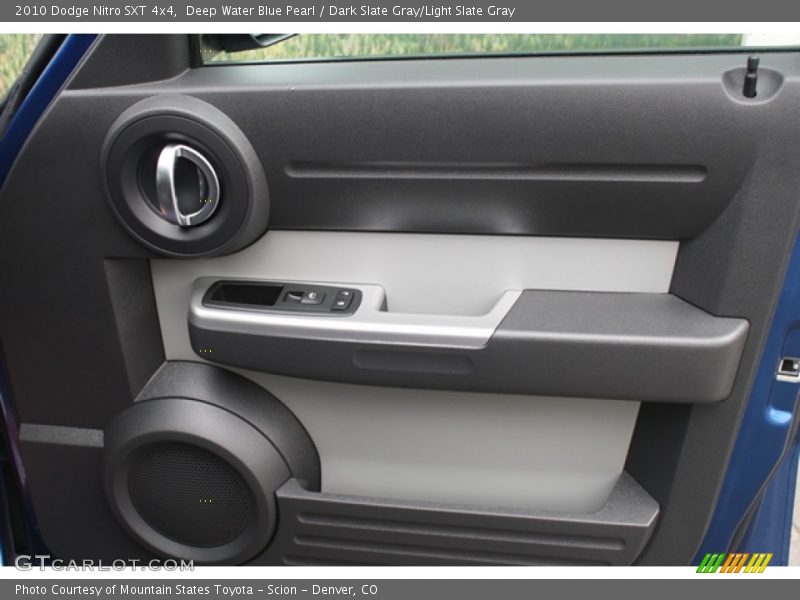 Deep Water Blue Pearl / Dark Slate Gray/Light Slate Gray 2010 Dodge Nitro SXT 4x4