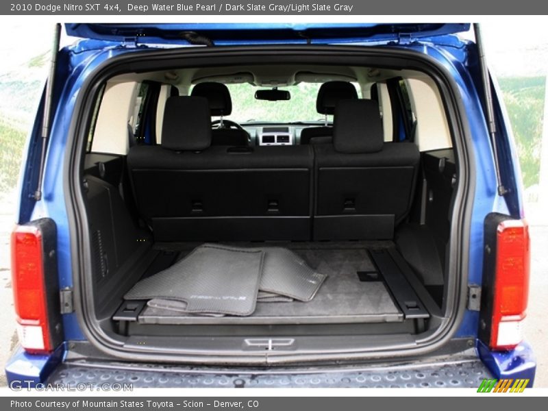 Deep Water Blue Pearl / Dark Slate Gray/Light Slate Gray 2010 Dodge Nitro SXT 4x4