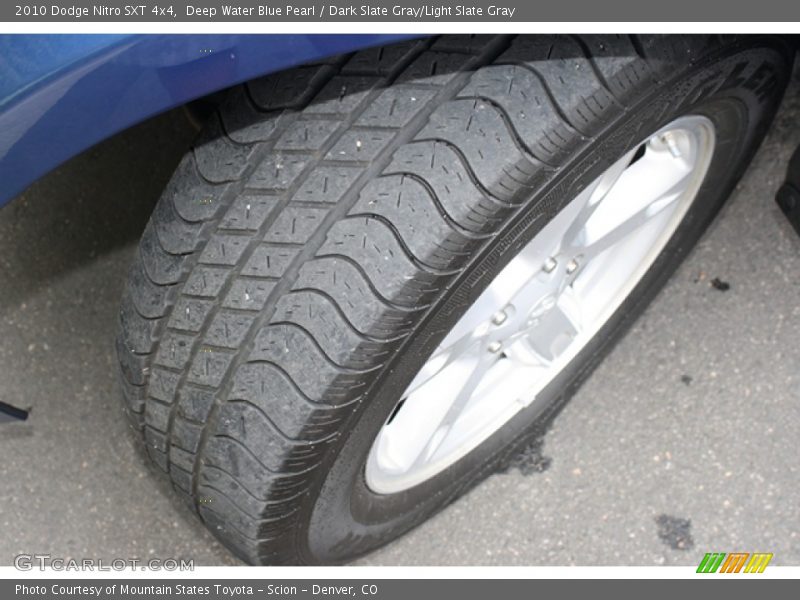 Deep Water Blue Pearl / Dark Slate Gray/Light Slate Gray 2010 Dodge Nitro SXT 4x4