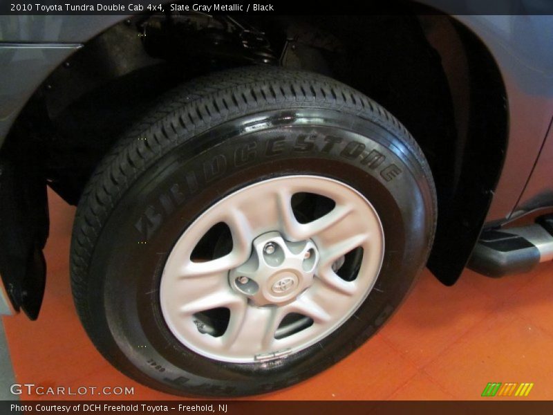 Slate Gray Metallic / Black 2010 Toyota Tundra Double Cab 4x4