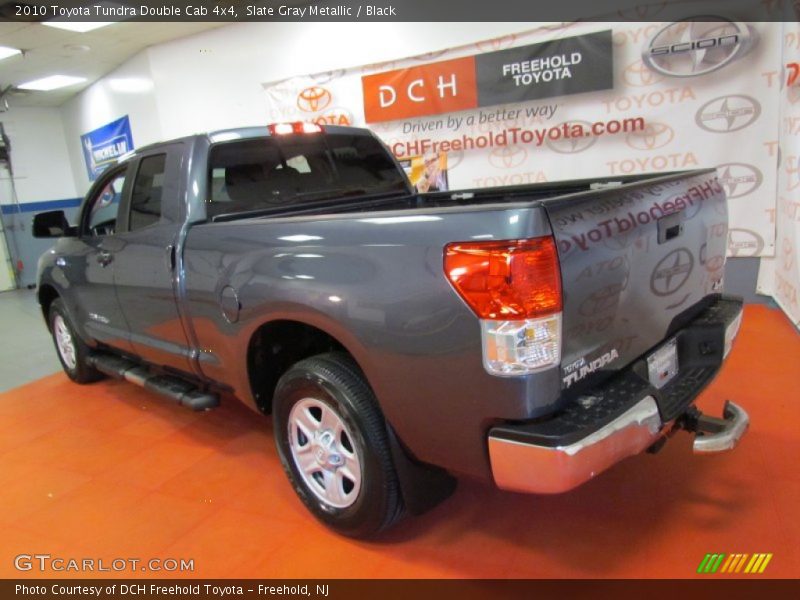 Slate Gray Metallic / Black 2010 Toyota Tundra Double Cab 4x4