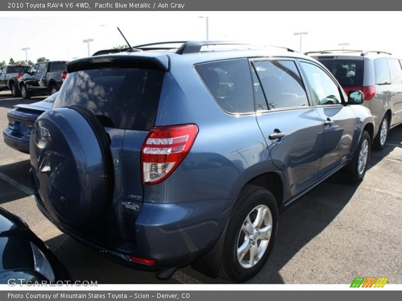 Pacific Blue Metallic / Ash Gray 2010 Toyota RAV4 V6 4WD