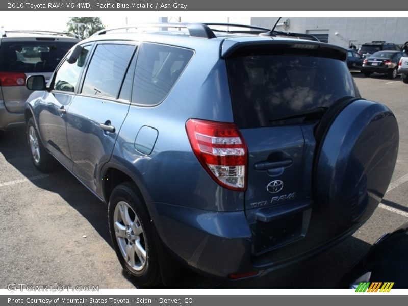 Pacific Blue Metallic / Ash Gray 2010 Toyota RAV4 V6 4WD