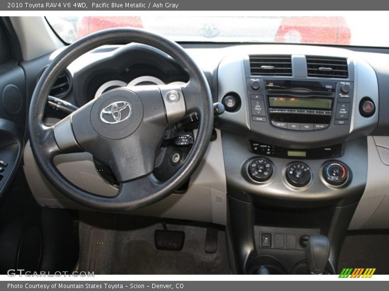 Pacific Blue Metallic / Ash Gray 2010 Toyota RAV4 V6 4WD