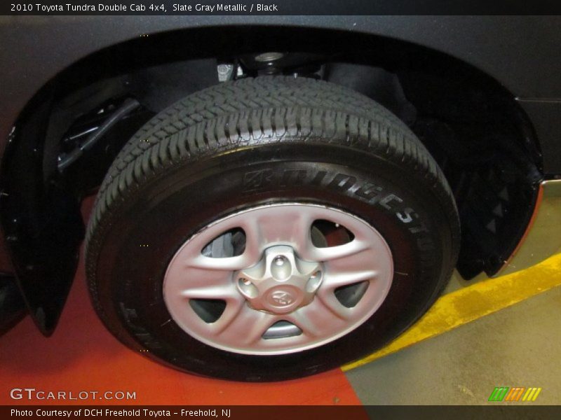 Slate Gray Metallic / Black 2010 Toyota Tundra Double Cab 4x4