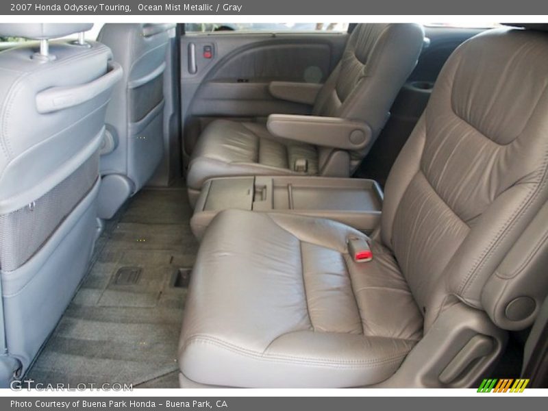 Ocean Mist Metallic / Gray 2007 Honda Odyssey Touring
