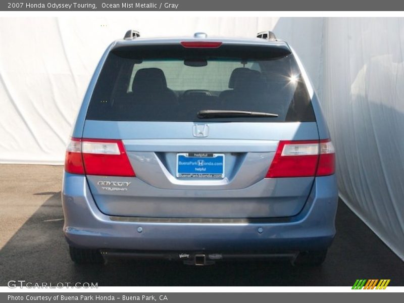 Ocean Mist Metallic / Gray 2007 Honda Odyssey Touring