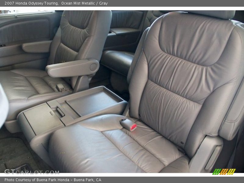 Ocean Mist Metallic / Gray 2007 Honda Odyssey Touring