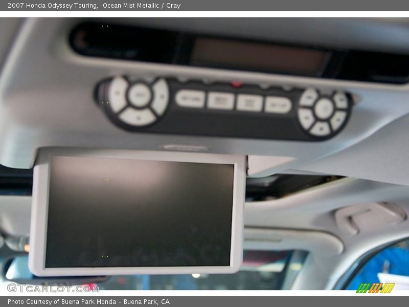 Ocean Mist Metallic / Gray 2007 Honda Odyssey Touring