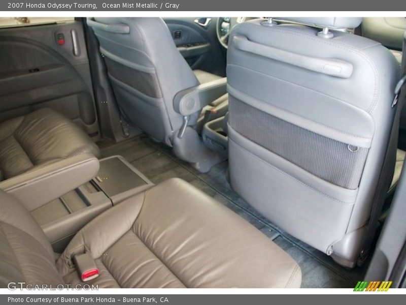 Ocean Mist Metallic / Gray 2007 Honda Odyssey Touring