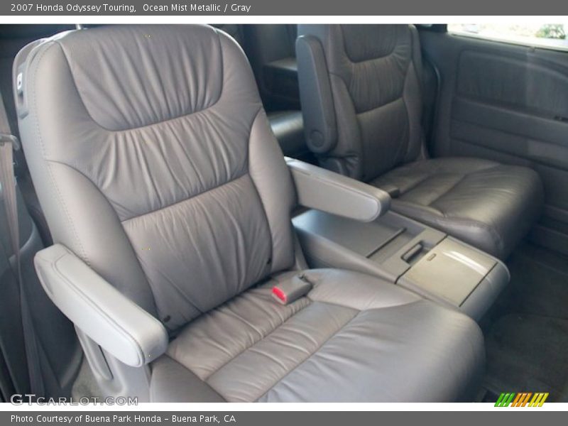 Ocean Mist Metallic / Gray 2007 Honda Odyssey Touring