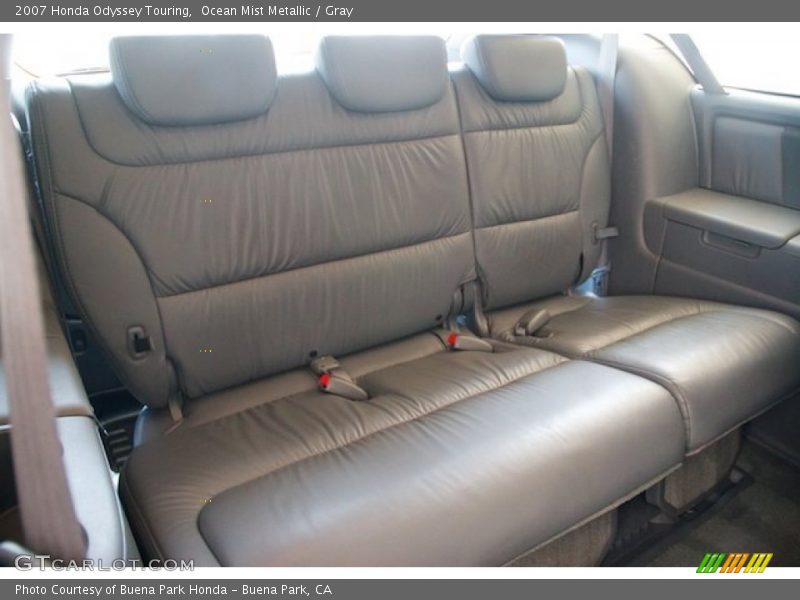 Ocean Mist Metallic / Gray 2007 Honda Odyssey Touring