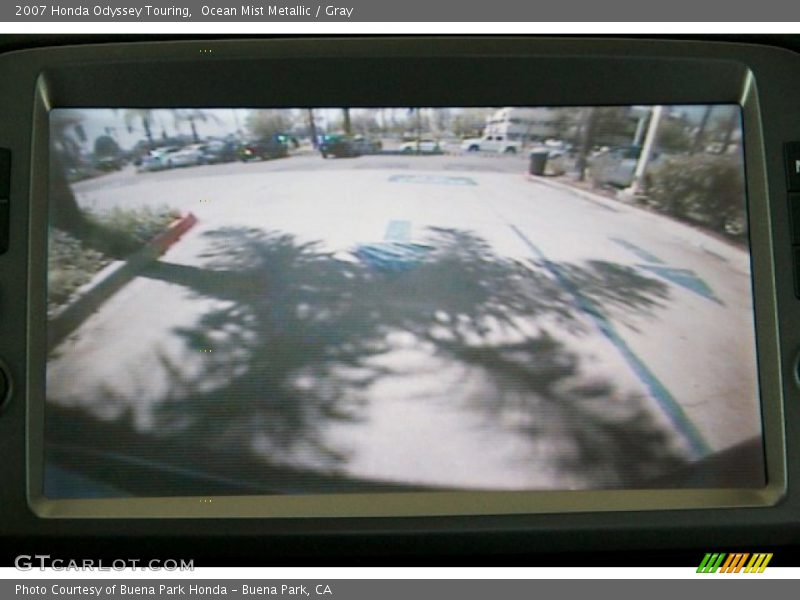 Ocean Mist Metallic / Gray 2007 Honda Odyssey Touring