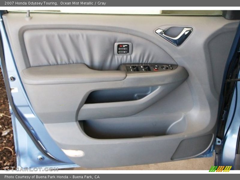 Ocean Mist Metallic / Gray 2007 Honda Odyssey Touring