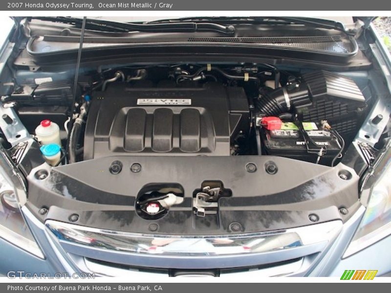 Ocean Mist Metallic / Gray 2007 Honda Odyssey Touring
