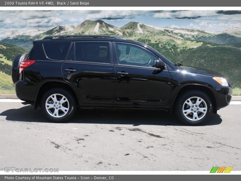 Black / Sand Beige 2009 Toyota RAV4 V6 4WD