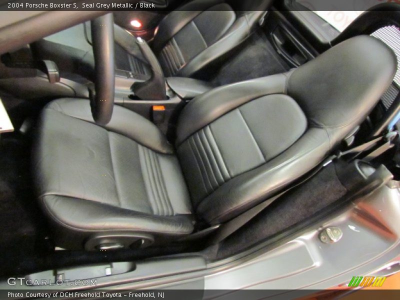 Seal Grey Metallic / Black 2004 Porsche Boxster S