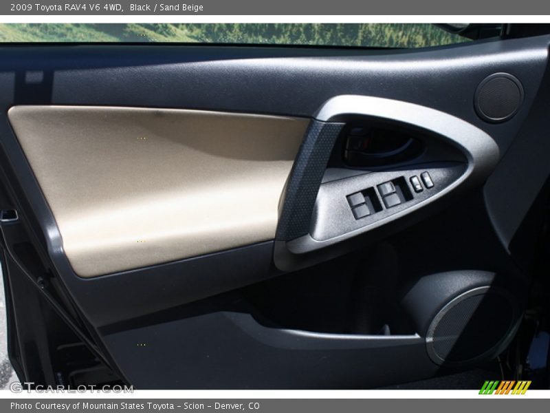 Black / Sand Beige 2009 Toyota RAV4 V6 4WD