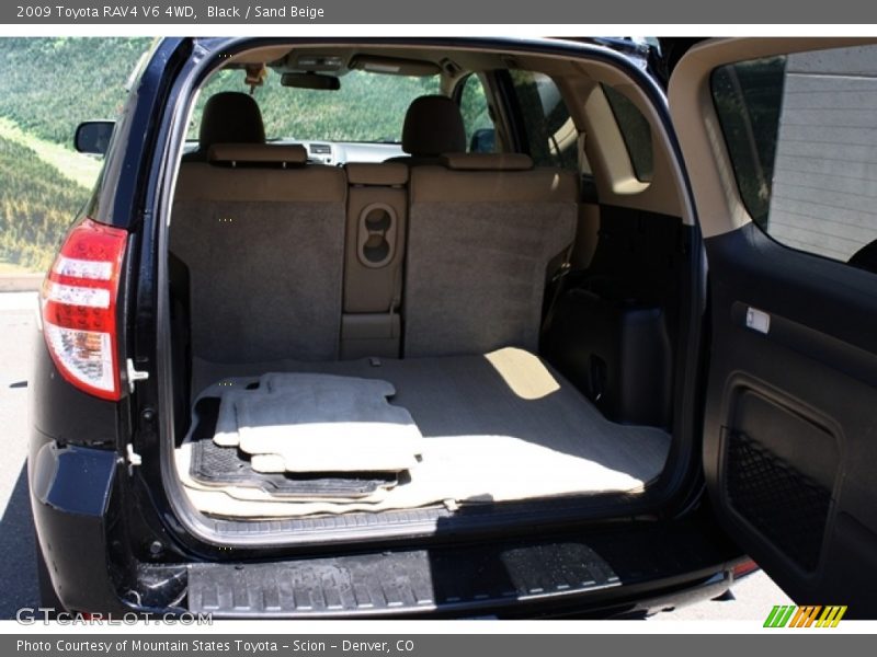 Black / Sand Beige 2009 Toyota RAV4 V6 4WD