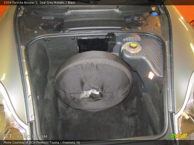 Seal Grey Metallic / Black 2004 Porsche Boxster S
