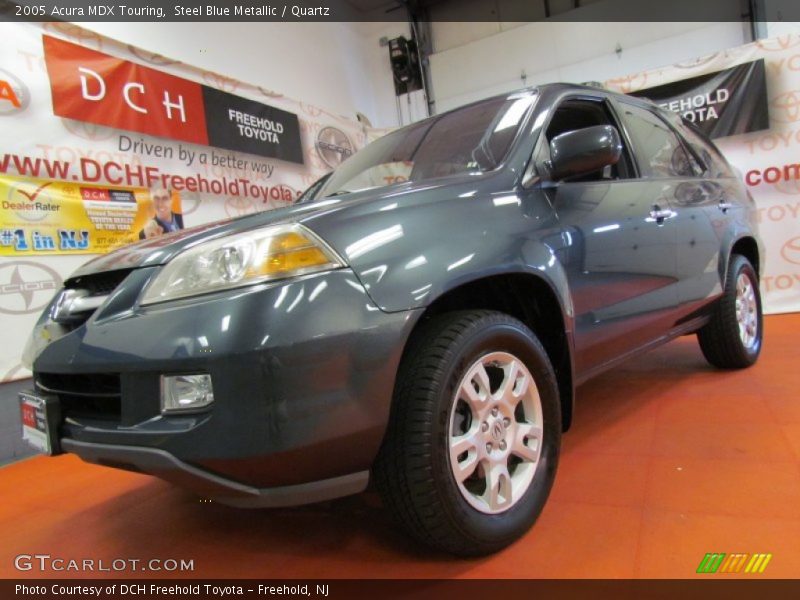 Steel Blue Metallic / Quartz 2005 Acura MDX Touring