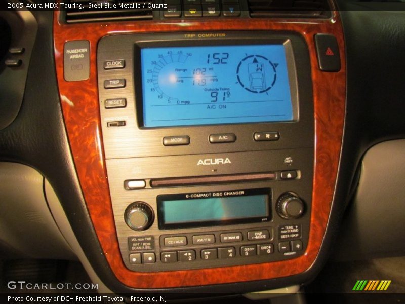 Steel Blue Metallic / Quartz 2005 Acura MDX Touring