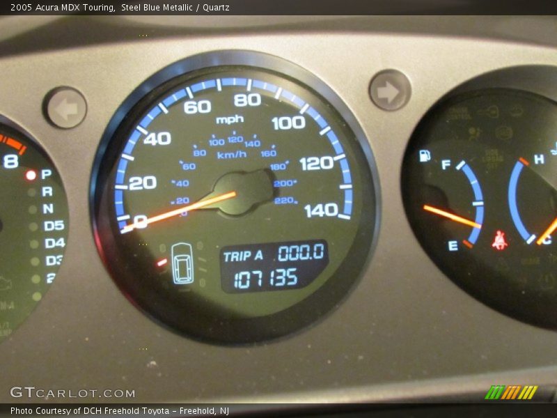 Steel Blue Metallic / Quartz 2005 Acura MDX Touring
