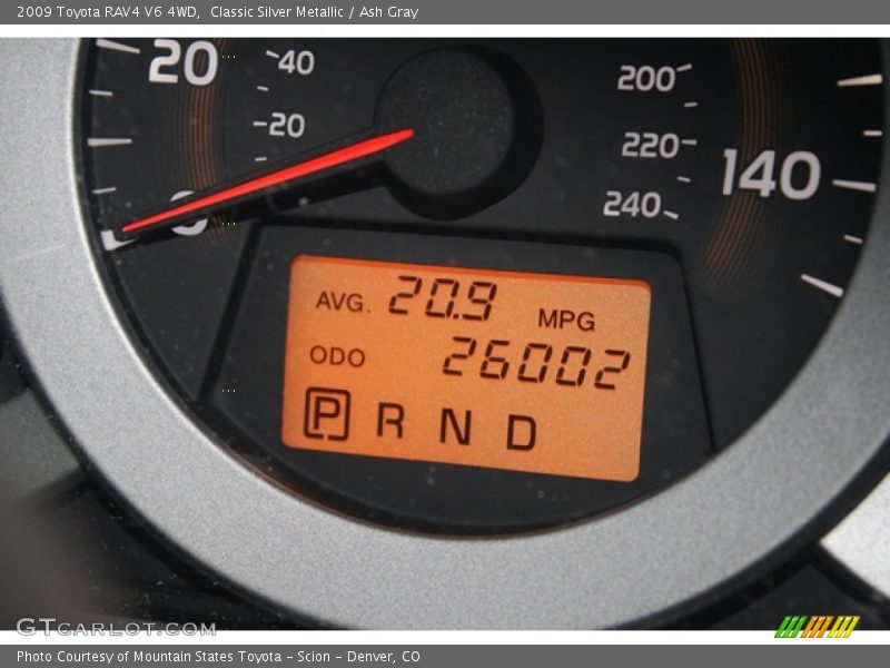 Classic Silver Metallic / Ash Gray 2009 Toyota RAV4 V6 4WD