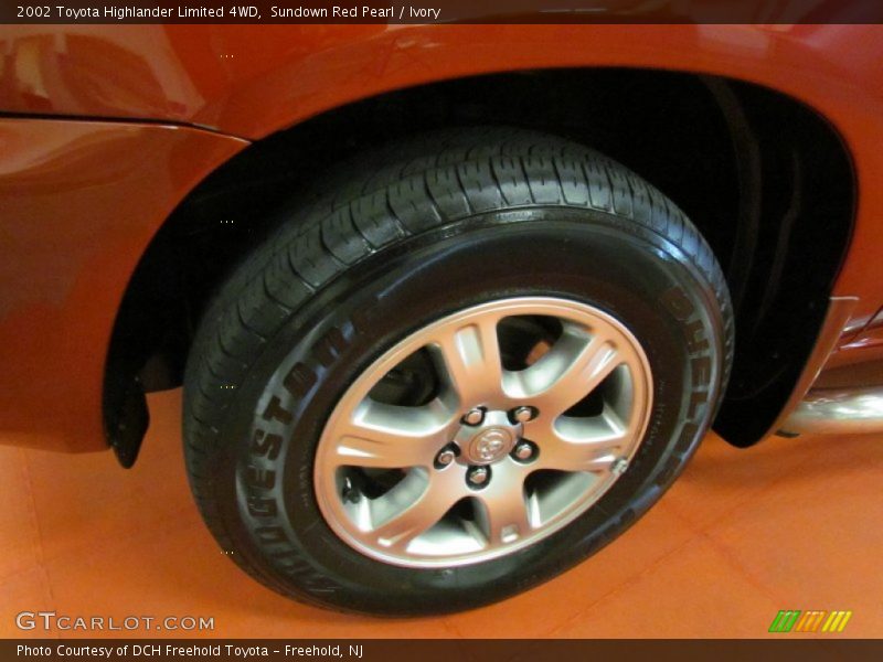 Sundown Red Pearl / Ivory 2002 Toyota Highlander Limited 4WD