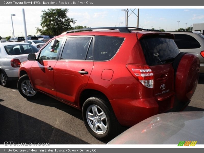 Barcelona Red Metallic / Ash Gray 2009 Toyota RAV4 4WD