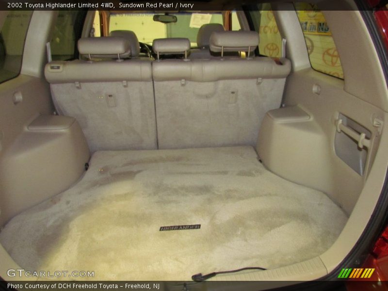 Sundown Red Pearl / Ivory 2002 Toyota Highlander Limited 4WD