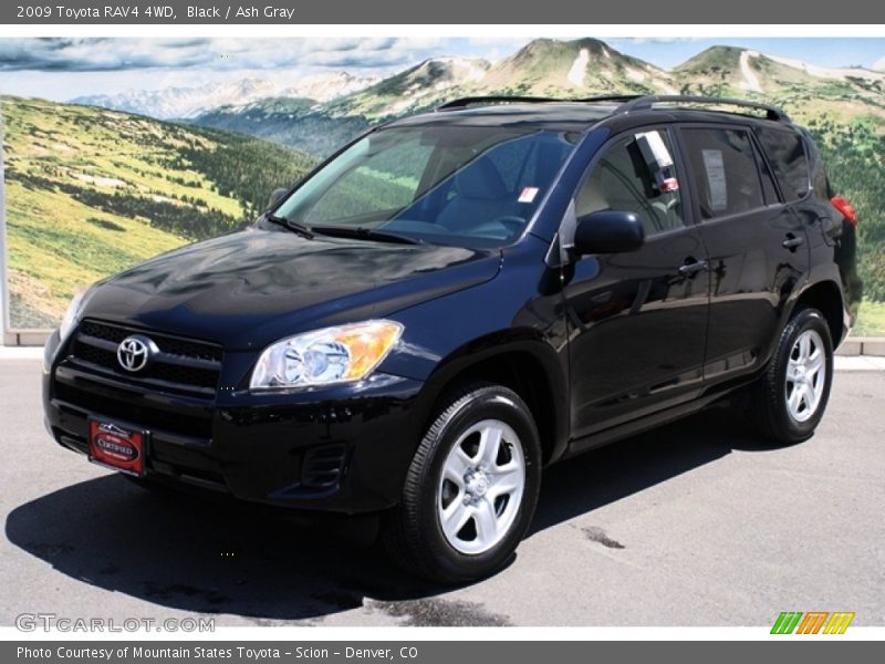 Black / Ash Gray 2009 Toyota RAV4 4WD