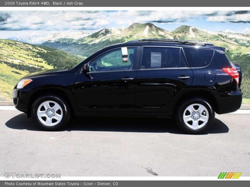 Black / Ash Gray 2009 Toyota RAV4 4WD