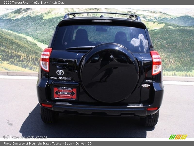 Black / Ash Gray 2009 Toyota RAV4 4WD