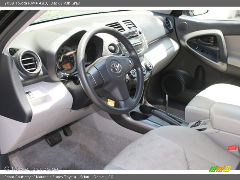Black / Ash Gray 2009 Toyota RAV4 4WD