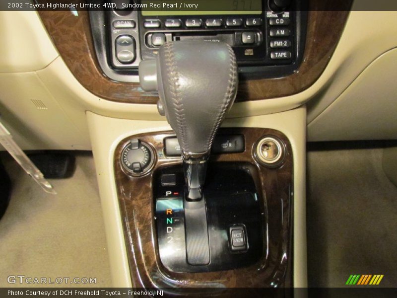 Sundown Red Pearl / Ivory 2002 Toyota Highlander Limited 4WD