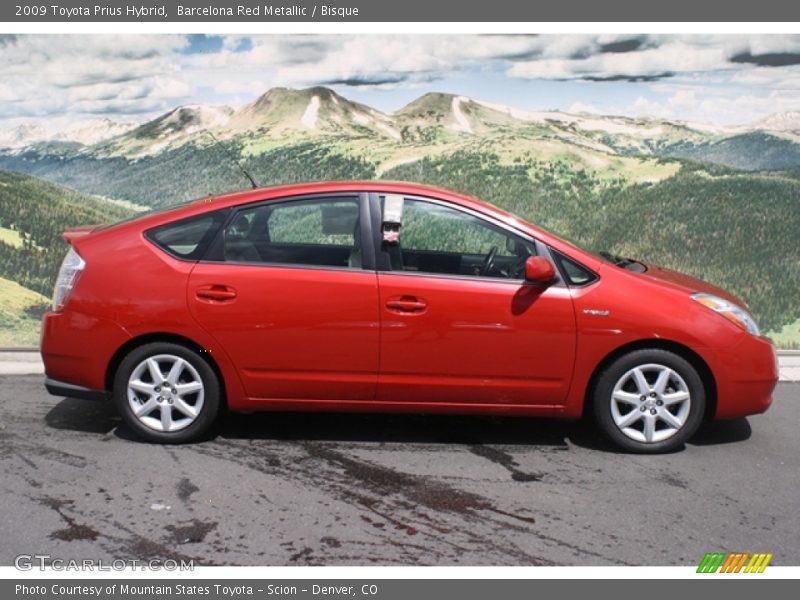 Barcelona Red Metallic / Bisque 2009 Toyota Prius Hybrid
