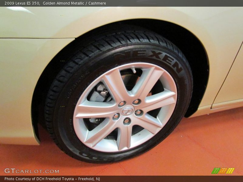 Golden Almond Metallic / Cashmere 2009 Lexus ES 350