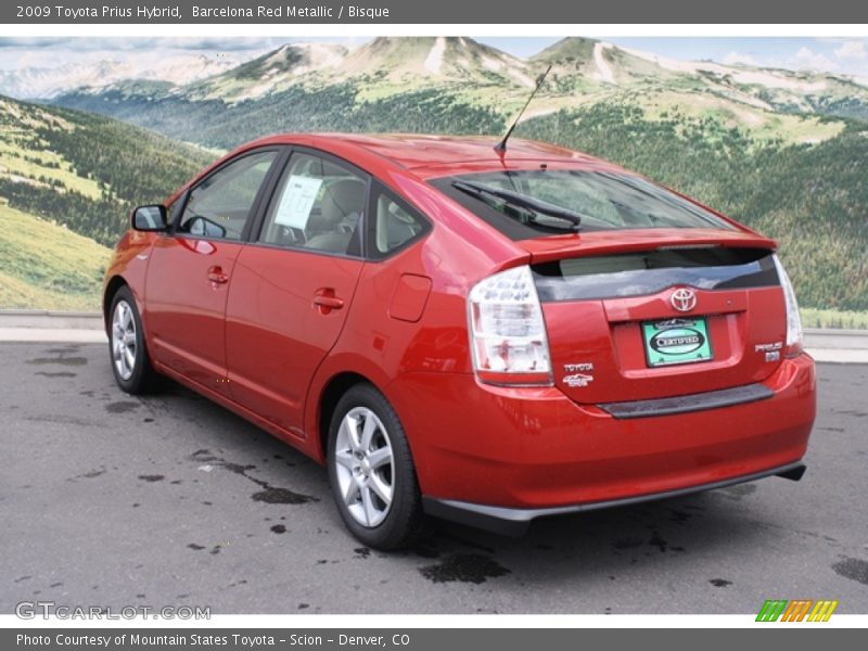 Barcelona Red Metallic / Bisque 2009 Toyota Prius Hybrid