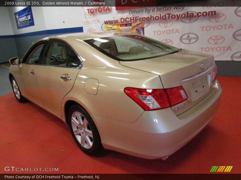 Golden Almond Metallic / Cashmere 2009 Lexus ES 350