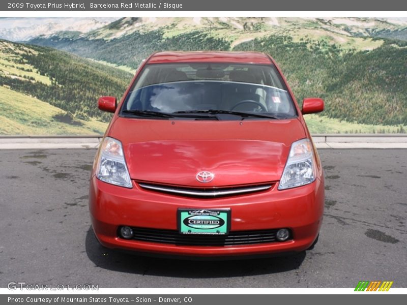 Barcelona Red Metallic / Bisque 2009 Toyota Prius Hybrid