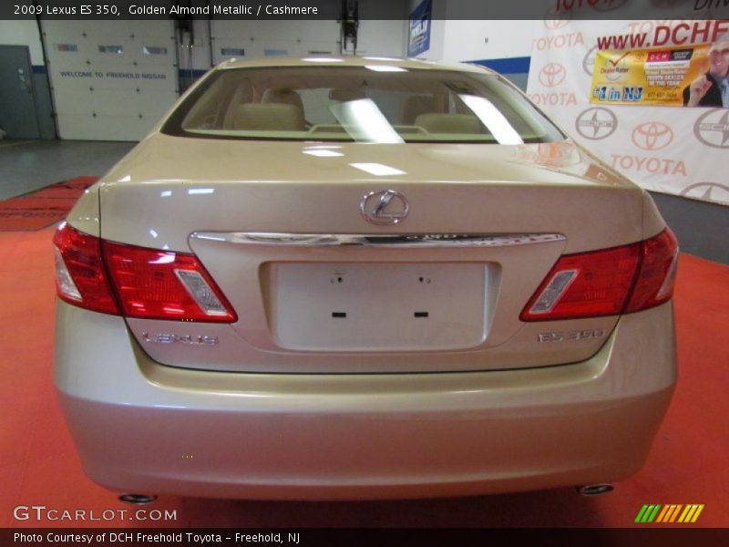 Golden Almond Metallic / Cashmere 2009 Lexus ES 350