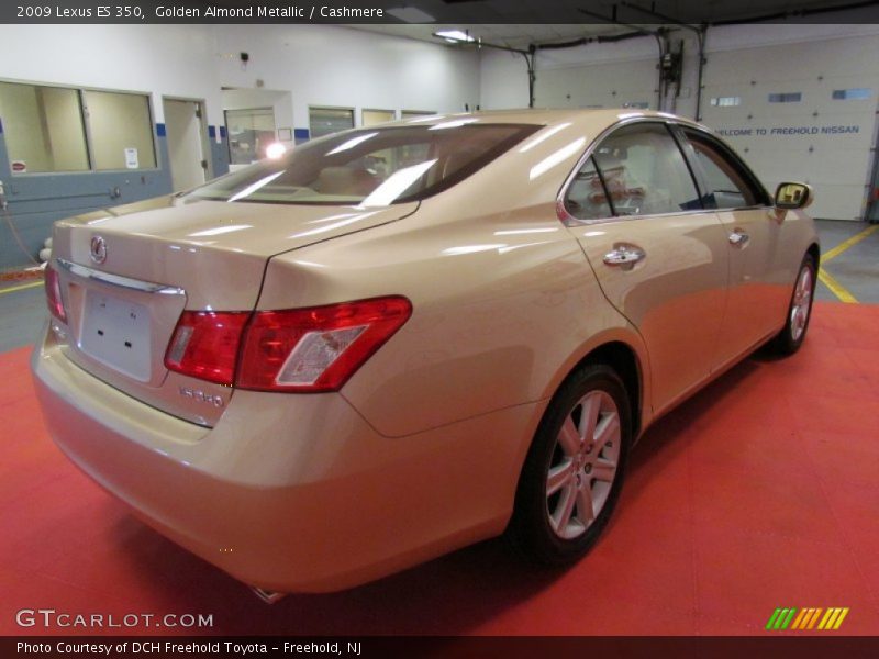 Golden Almond Metallic / Cashmere 2009 Lexus ES 350