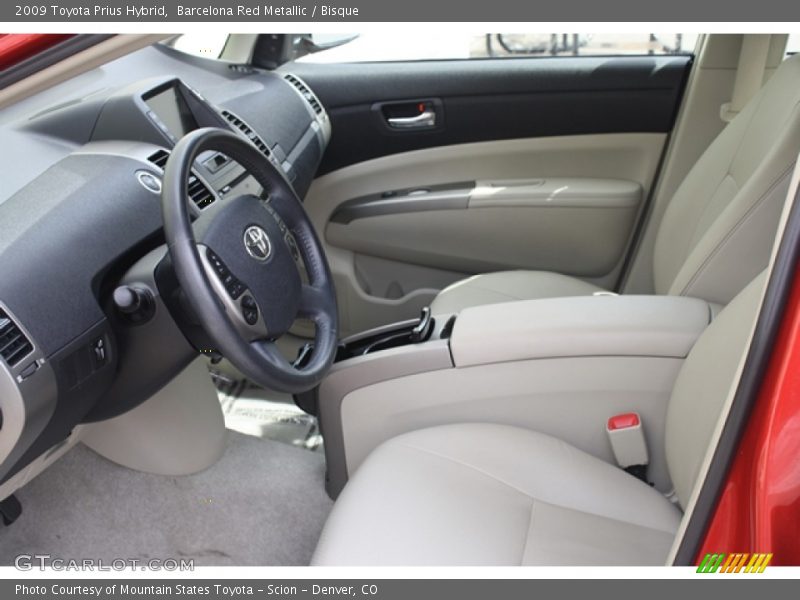 Barcelona Red Metallic / Bisque 2009 Toyota Prius Hybrid