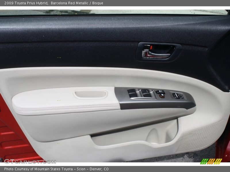 Barcelona Red Metallic / Bisque 2009 Toyota Prius Hybrid